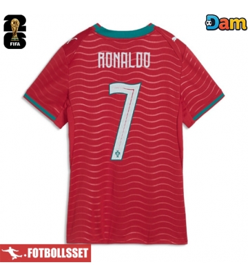 Portugal Cristiano Ronaldo #7 Hemmatröja Dam VM 2026 Kortärmad